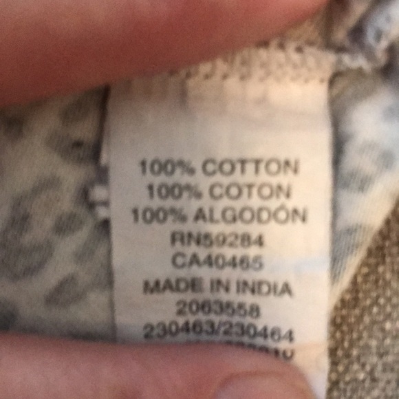 The Children’s Place Leopard Print Cotton Dress - Picture 4 of 4